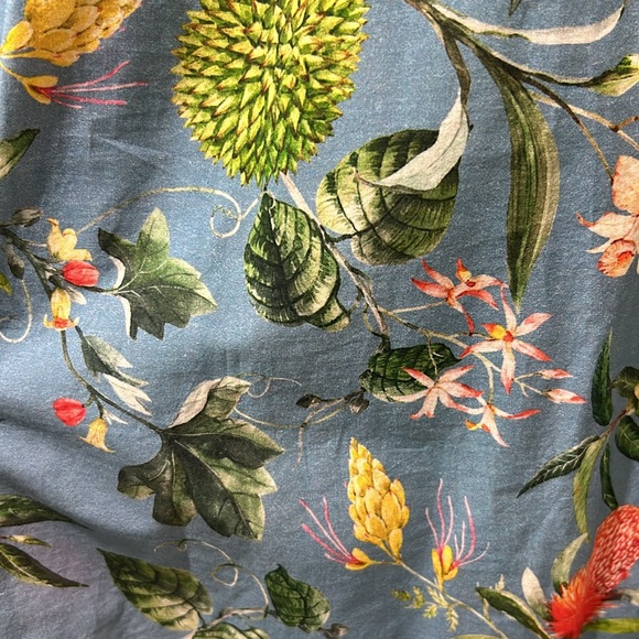 NWOT Olivia James Brooke Dress, Tropicalia Sea Mist Sz Med - Picture 3 of 7